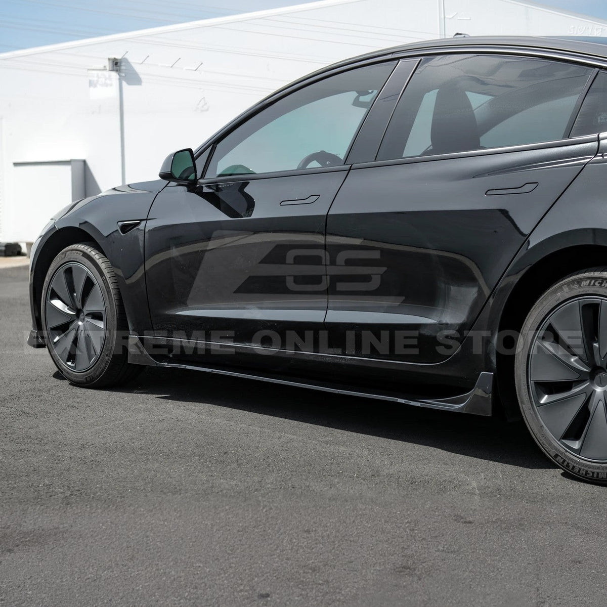 2024-Up Tesla Model 3 Sedan Track Style Body Kit image 12