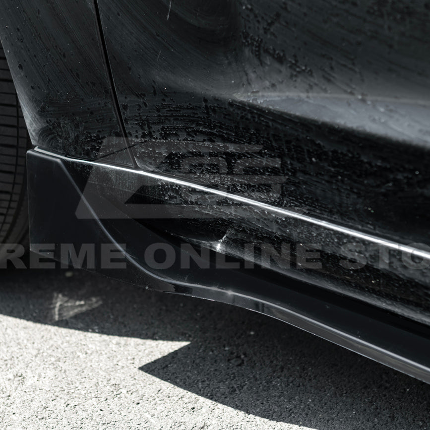 2024-Up Tesla Model 3 Track Style Side Skirts Rocker Panel image 8
