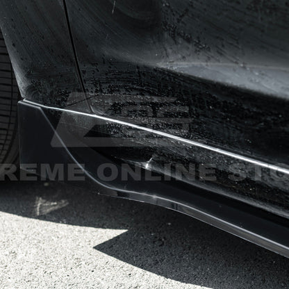 2024-Up Tesla Model 3 Track Style Side Skirts Rocker Panel image 8