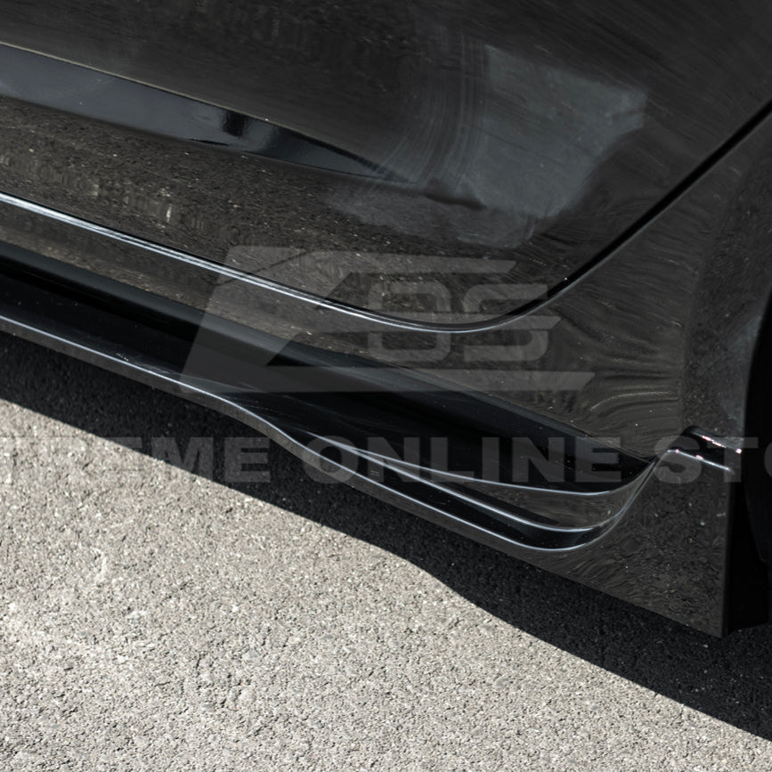 2024-Up Tesla Model 3 Track Style Side Skirts Rocker Panel image 11
