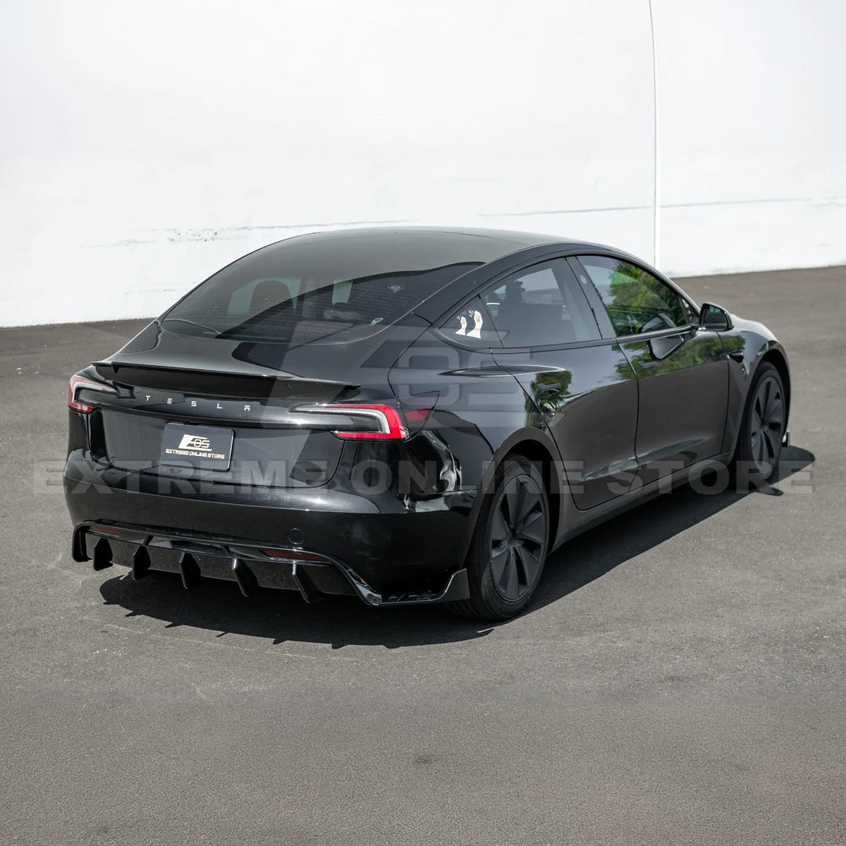 2024-Up Tesla Model 3 Performance Style Rear Trunk Wing Spoiler image 5