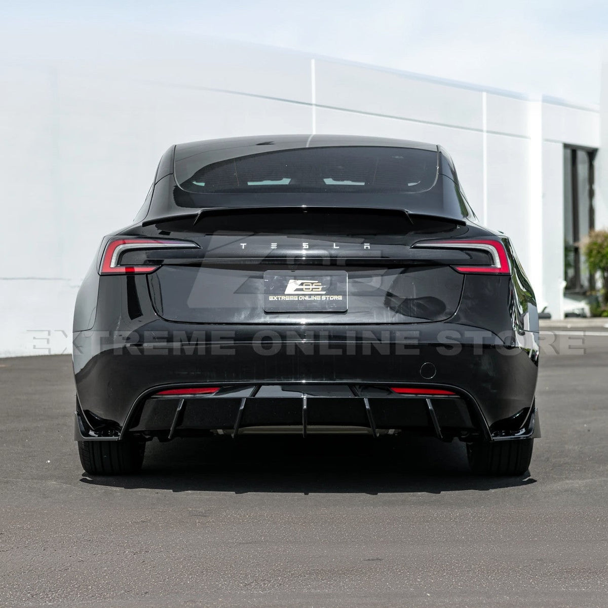 2024-Up Tesla Model 3 Performance Style Rear Trunk Wing Spoiler image 3