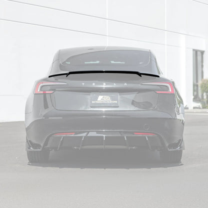 2024-Up Tesla Model 3 Performance Style Rear Trunk Wing Spoiler image 2