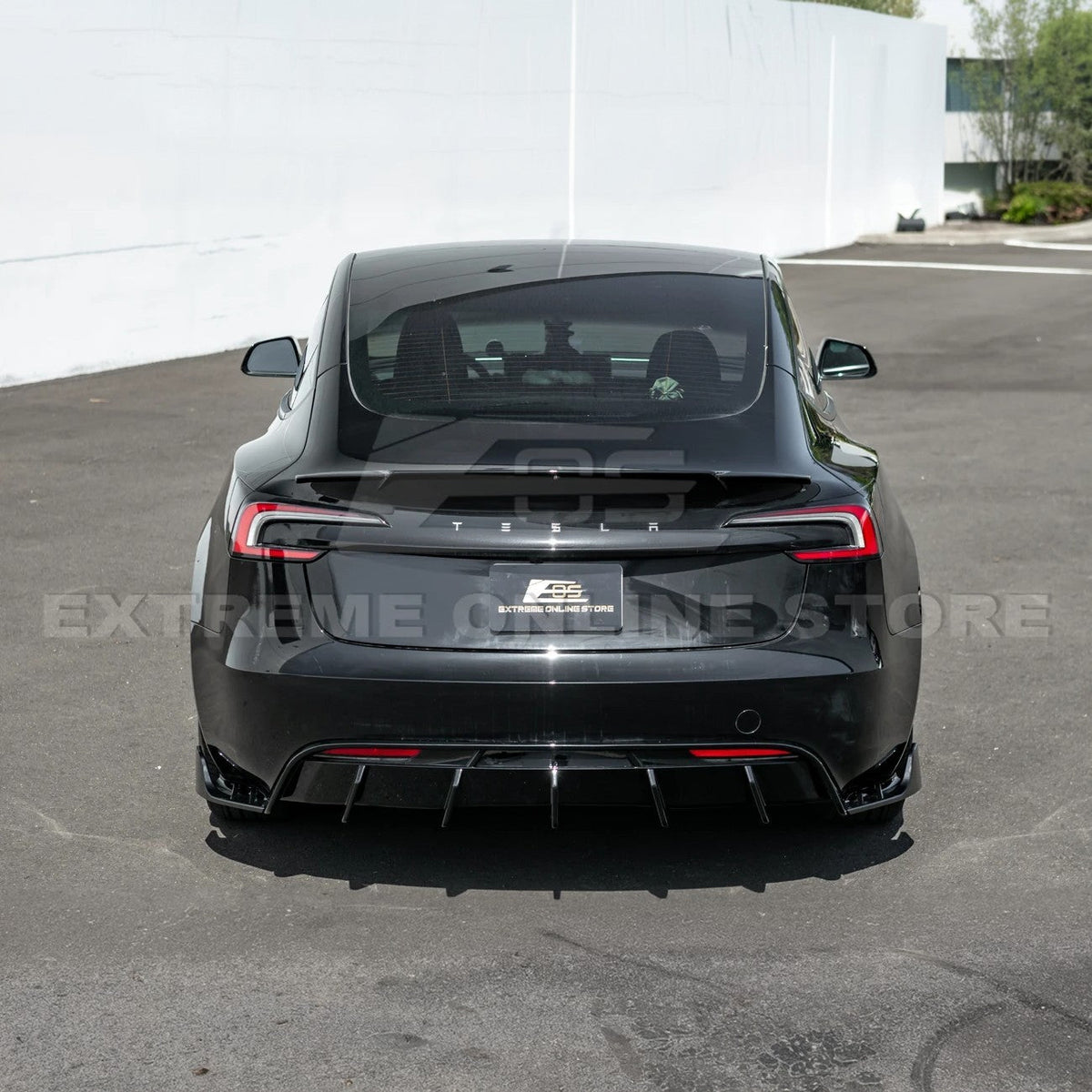 2024-Up Tesla Model 3 Performance Style Rear Trunk Wing Spoiler image 4