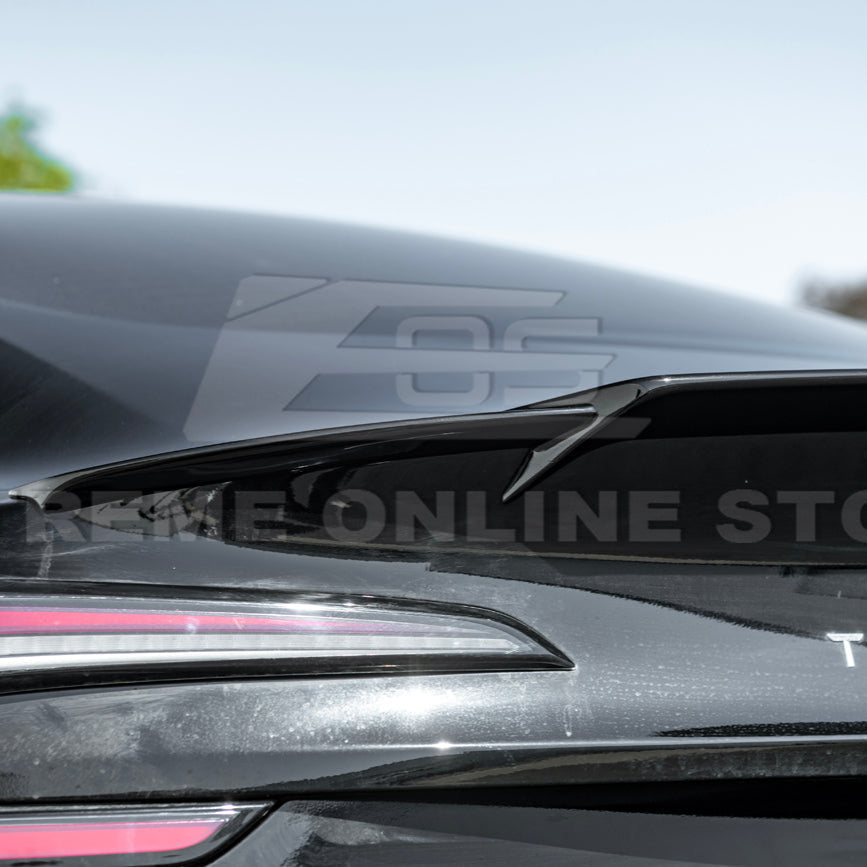 2024-Up Tesla Model 3 Performance Style Rear Trunk Wing Spoiler image 16