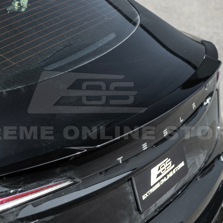 2024-Up Tesla Model 3 Performance Style Rear Trunk Wing Spoiler image 21