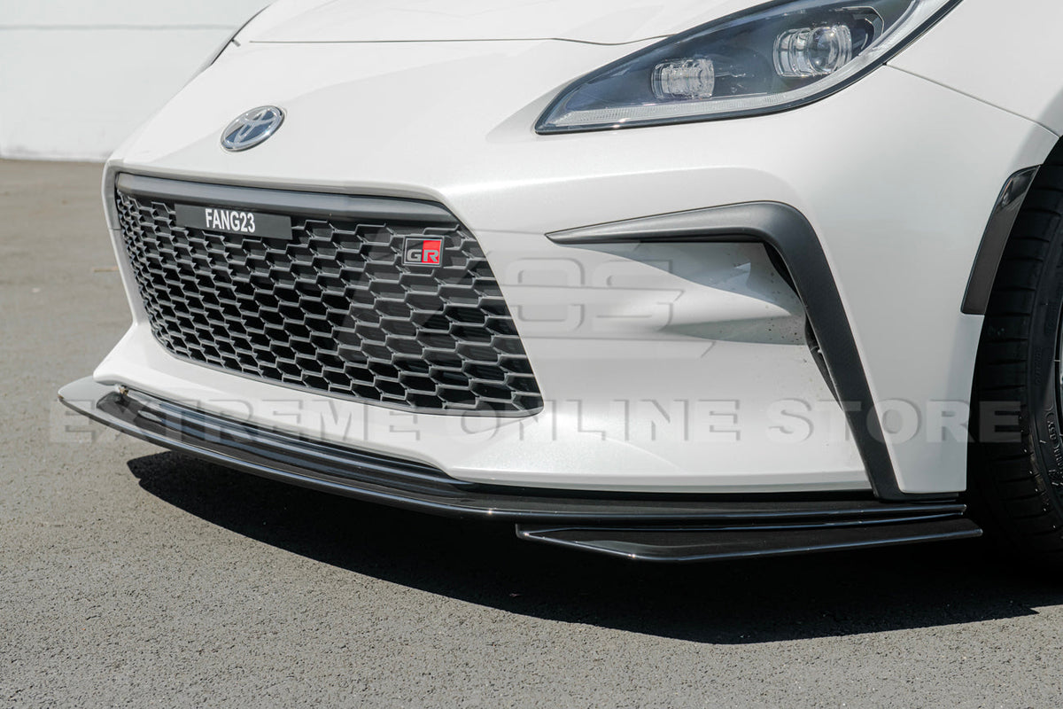2022-Up Toyota GR86 Artisan Spirit Package Front Lip Splitter image 14