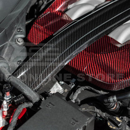 2024-Up Ford Mustang S650 Dark Horse Dry Carbon Fiber Engine Strut Brace Tower Bar image 10