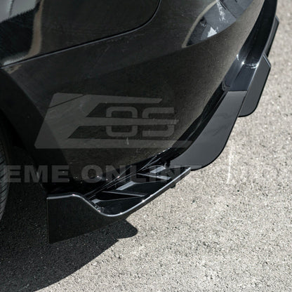 2024-Up Tesla Model 3 Performance Style Rear Bumper Diffuser Lip image 10