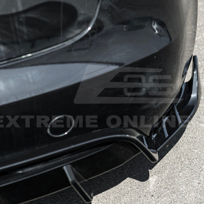 2024-Up Tesla Model 3 Performance Style Rear Bumper Diffuser Lip image 13