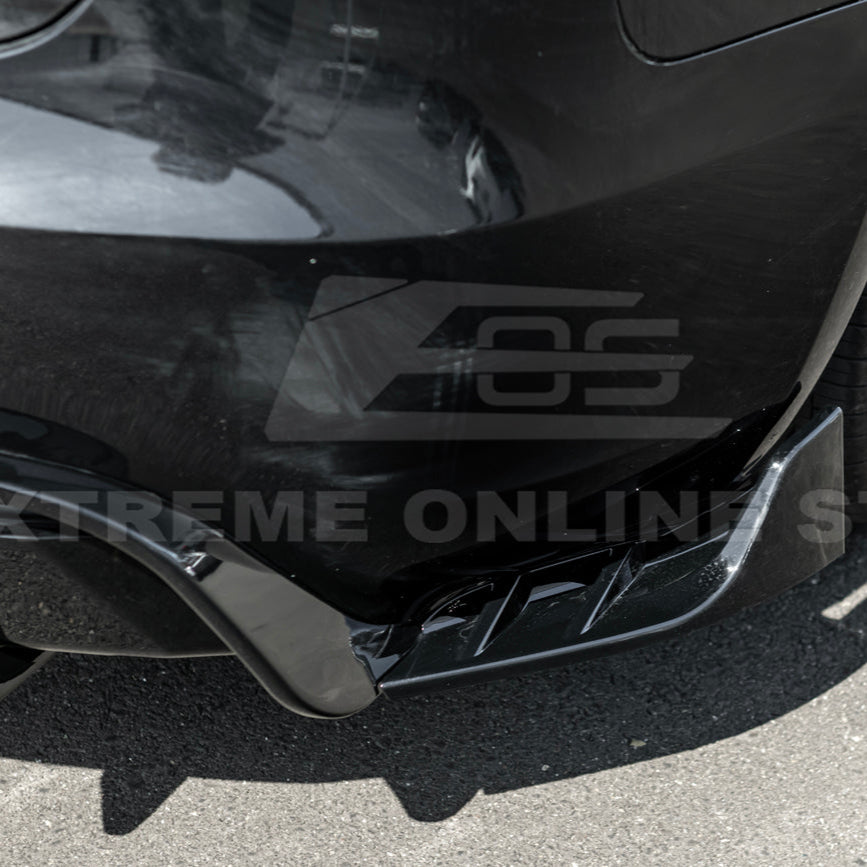 2024-Up Tesla Model 3 Performance Style Rear Bumper Diffuser Lip image 14