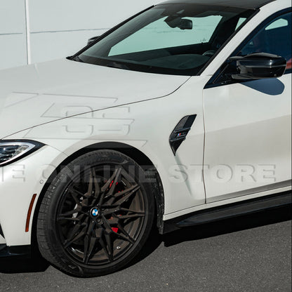 2021-Up BMW G82 G83 M4 Factory Replacement CARBON FIBER Side Fender Vent Covers image 7
