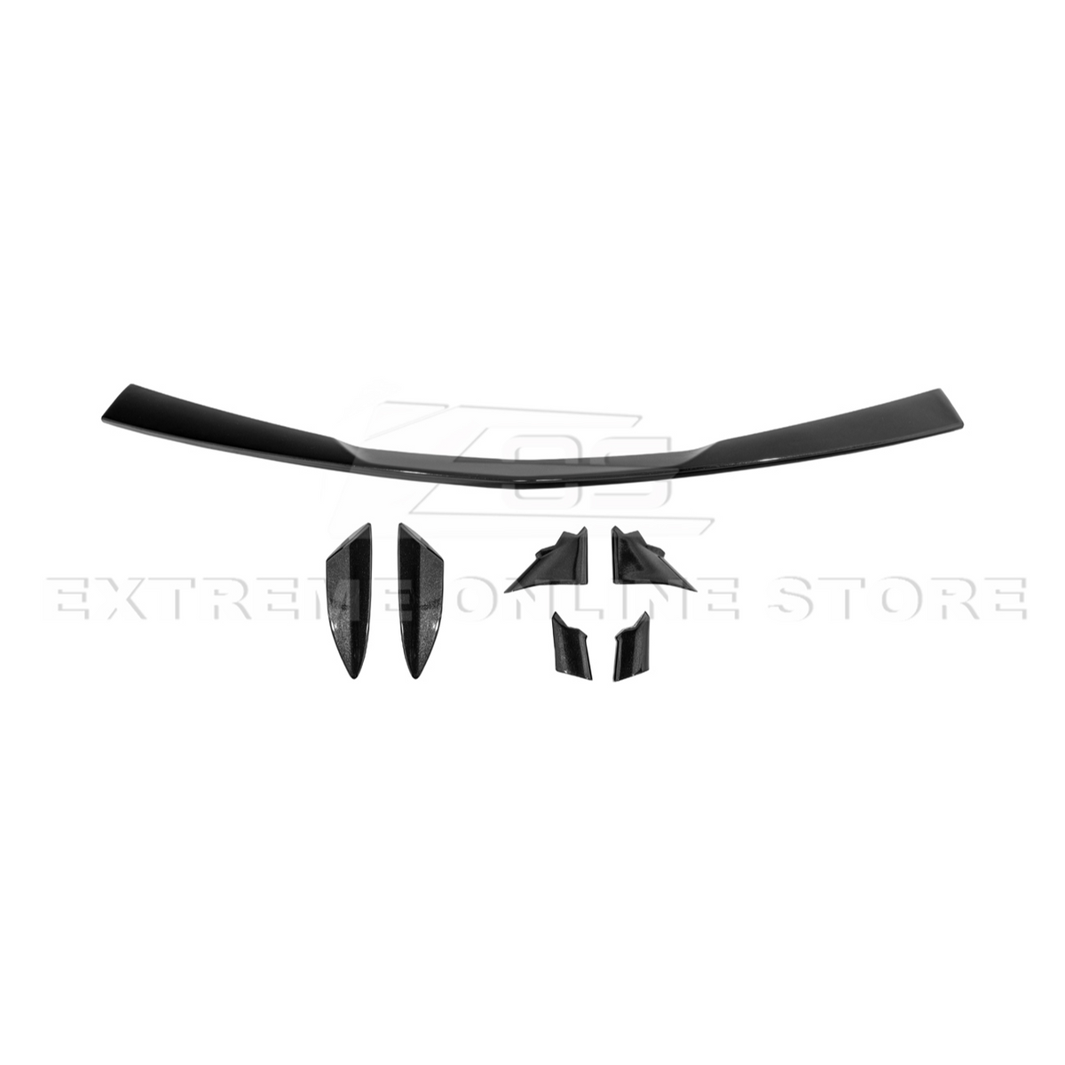 2020-Up Corvette C8 Z51 Facelifted Rear Trunk High Wing Spoiler image 65