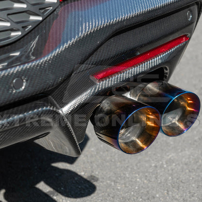 2024+ Ford Mustang V2 Package Carbon Fiber Rear Bumper Diffuser image 55