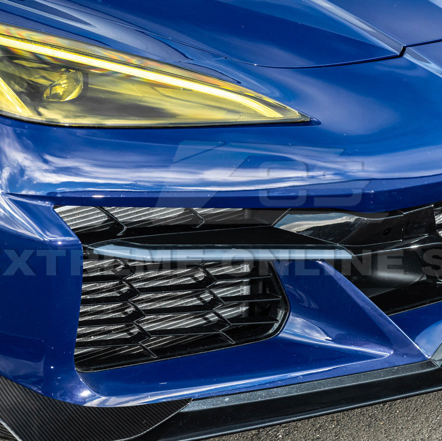 Corvette C8 Z06 Models Sequential LED DRL Light Bar Bezel Insert image 42