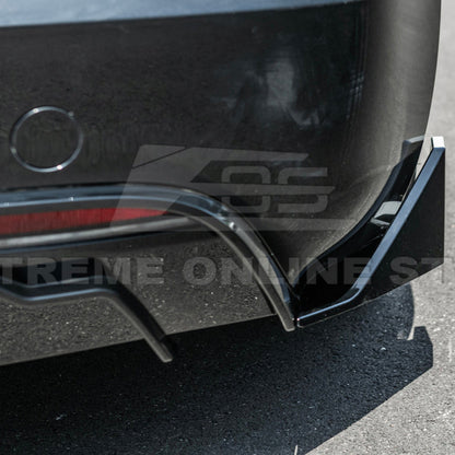 2024-Up Tesla Model 3 Track Style Rear Bumper Diffuser Lip image 18