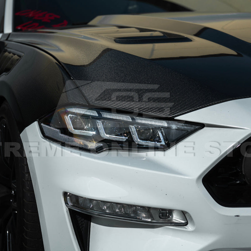 2018-23 Ford Mustang | S650 LED DRL Sequential Signal Projector Headlights image 28