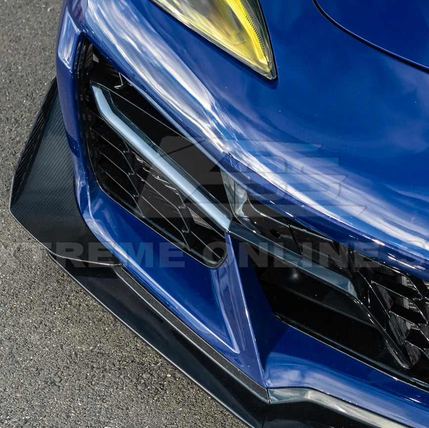 Corvette C8 Z06 Models Sequential LED DRL Light Bar Bezel Insert image 44
