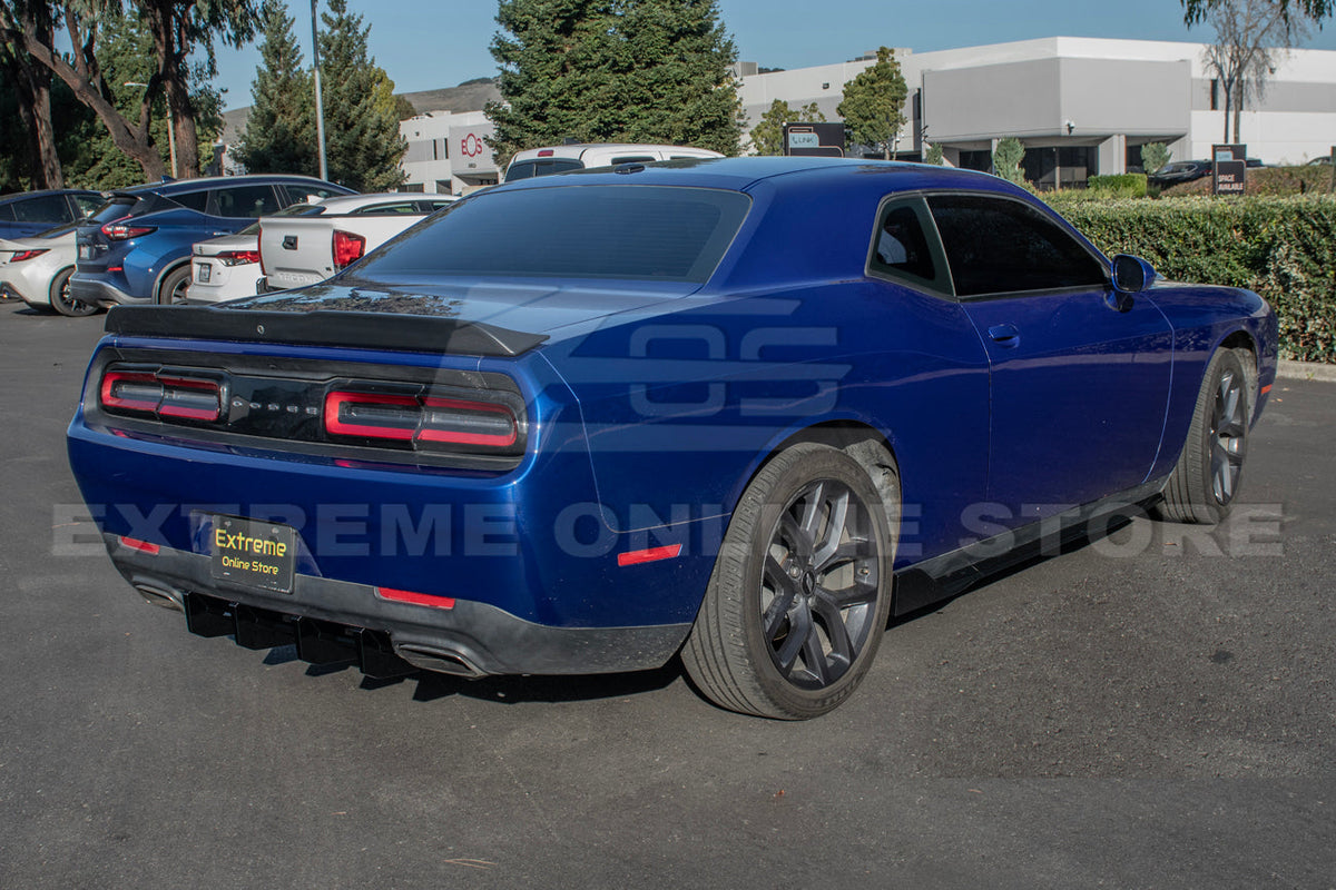 2015-Up Dodge Challenger SRT Add-On Rear Diffuser image 21