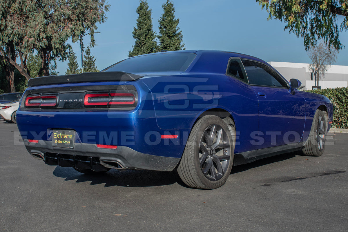 2015-Up Dodge Challenger SRT Add-On Rear Diffuser image 22
