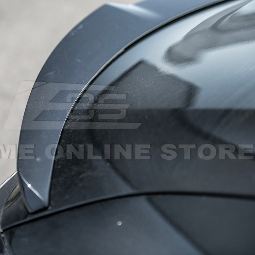 2024-Up Tesla Model 3 Track Style Rear Trunk Wing Spoiler image 14
