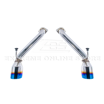 Nissan 370Z | Infiniti Q60 | G37 Coupe Axle Back 4.5 Dual Tips Exhaust image 44