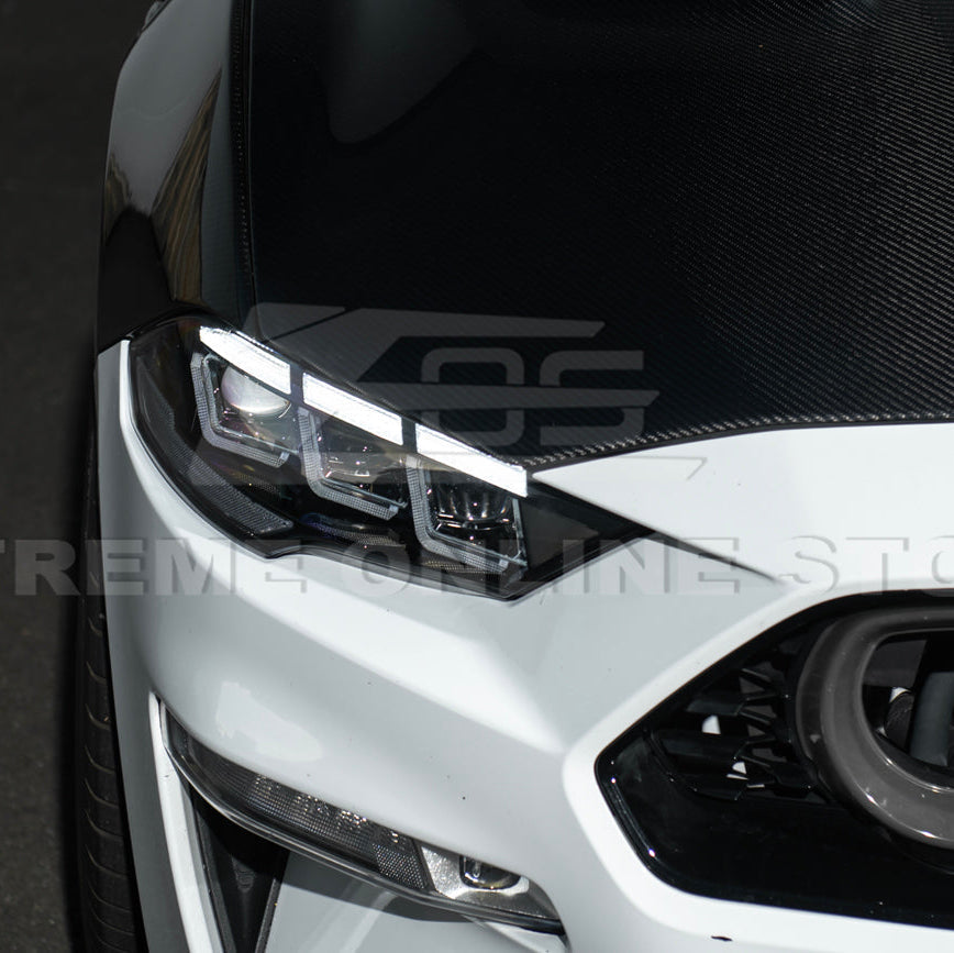2018-23 Ford Mustang | S650 LED DRL Sequential Signal Projector Headlights image 22