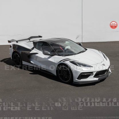 Z06 Conversion Corvette C8 All Model DRY CARBON FIBER Rear High Wing image 11