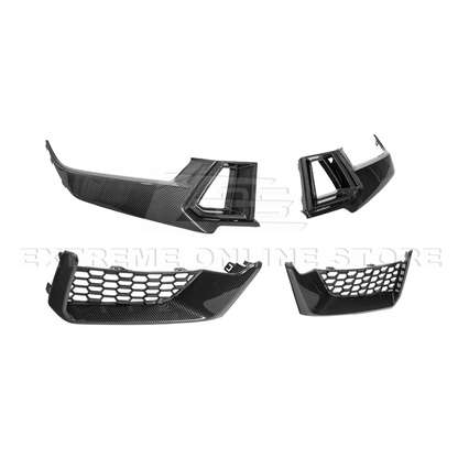 2024+ Ford Mustang Dark Horse DRY CARBON FIBER Front Grille Insert image 14