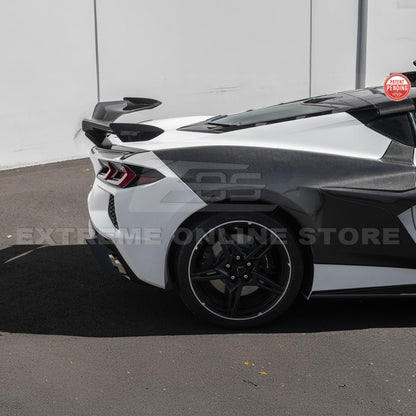 Z06 Conversion Corvette C8 All Model DRY CARBON FIBER Rear High Wing image 13