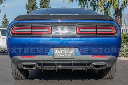 2015-Up Dodge Challenger SRT Add-On Rear Diffuser image 20
