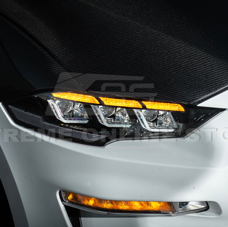 2018-23 Ford Mustang | S650 LED DRL Sequential Signal Projector Headlights image 15
