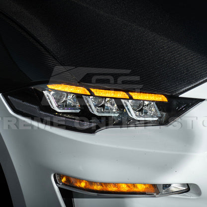 2018-23 Ford Mustang | S650 LED DRL Sequential Signal Projector Headlights image 15