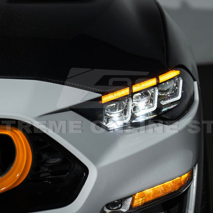 2018-23 Ford Mustang | S650 LED DRL Sequential Signal Projector Headlights image 16