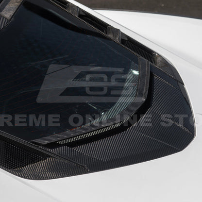 Chevrolet Corvette C8 DRY CARBON FIBER Rear Window Hatch Deck Lid Spoiler image 5