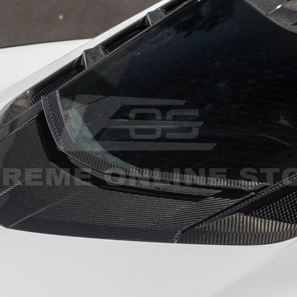 Chevrolet Corvette C8 DRY CARBON FIBER Rear Window Hatch Deck Lid Spoiler image 6