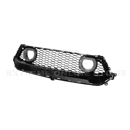 2024-Up Ford Mustang GTV Style Front Upper Grille LED Air Intakes image 24