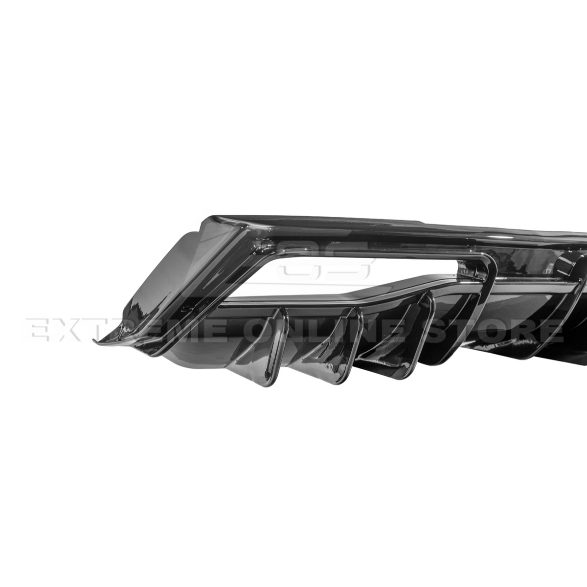 Corvette C8 Rear Bumper Add-On Diffuser Splitter Lip image 22
