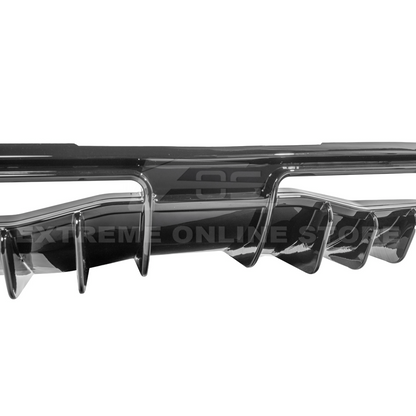 Corvette C8 Rear Bumper Add-On Diffuser Splitter Lip image 23