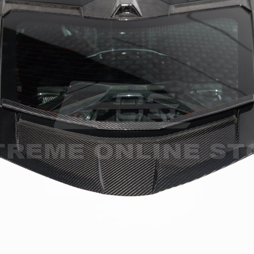 Chevrolet Corvette C8 DRY CARBON FIBER Rear Window Hatch Deck Lid Spoiler image 10