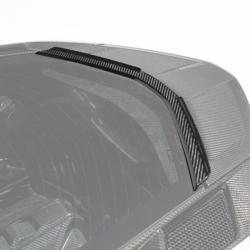Chevrolet Corvette C8 DRY CARBON FIBER Rear Window Hatch Deck Lid Spoiler image 1