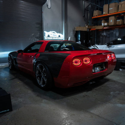 1997-04 Corvette C5 Infinity Style LED Tail Lights (PRE-SALE) image 2