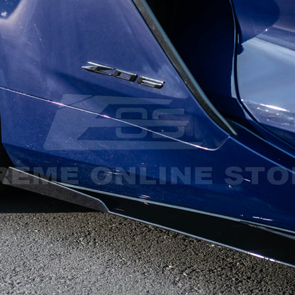 Corvette C8 Models Z06 EOS Performance Track Style Side Skirts image 33