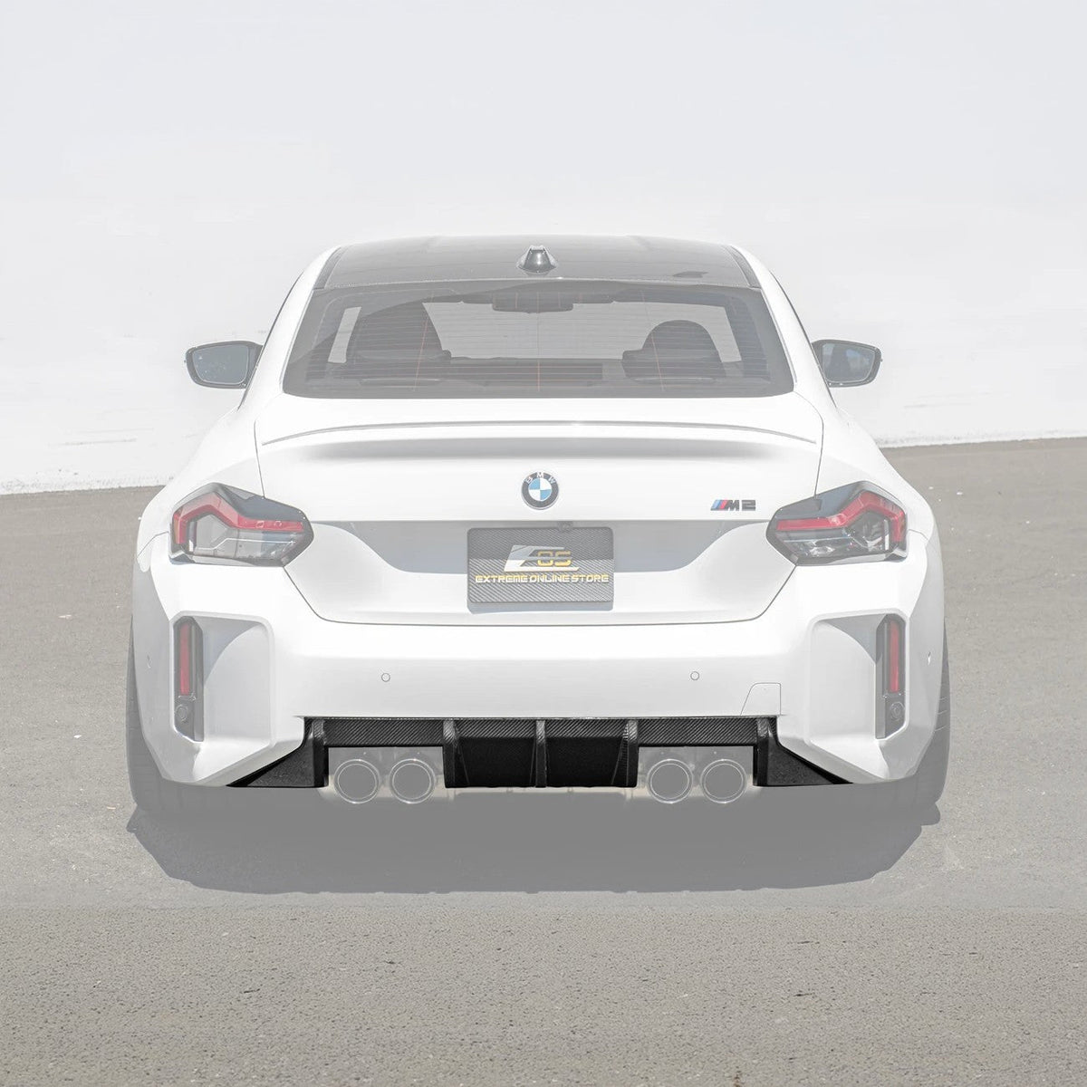 2023-Up BMW G87 M2 Rear Bumper Diffuser image 2