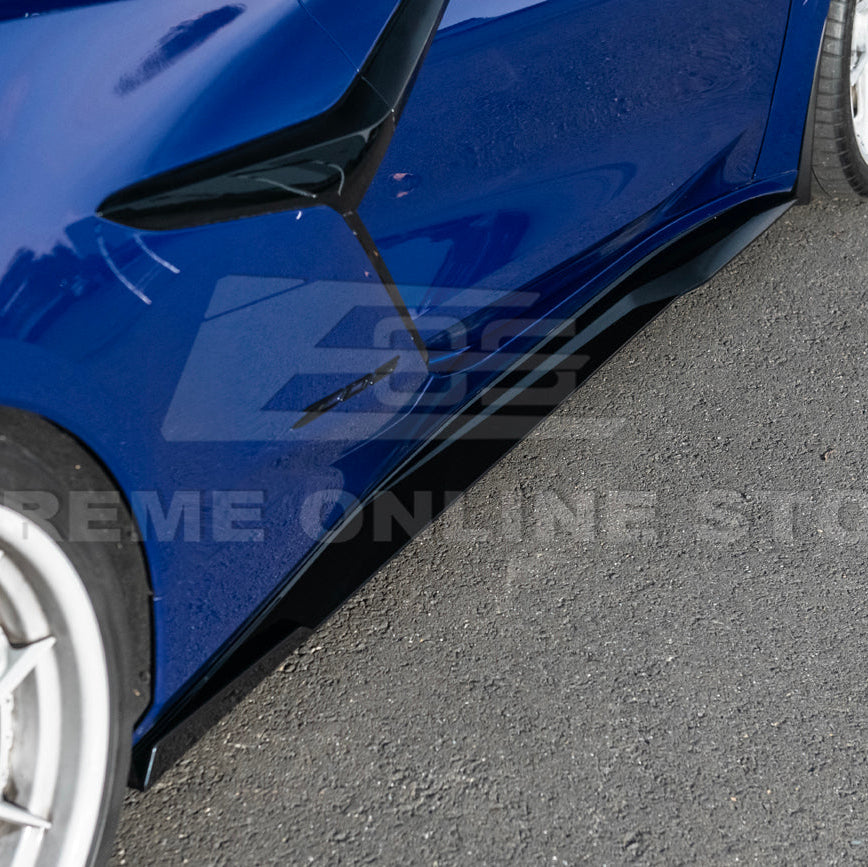 Corvette C8 Models Z06 EOS Performance Track Style Side Skirts image 36