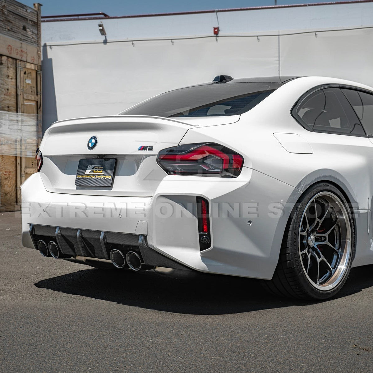 2023-Up BMW G87 M2 Rear Bumper Diffuser image 5