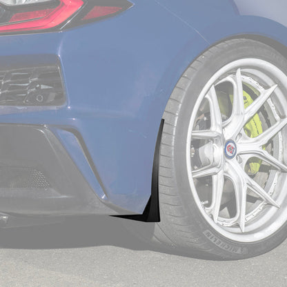 2022-Up Corvette C8 Z06 XL Extended Rear Mud Flaps Splash Guards image 1