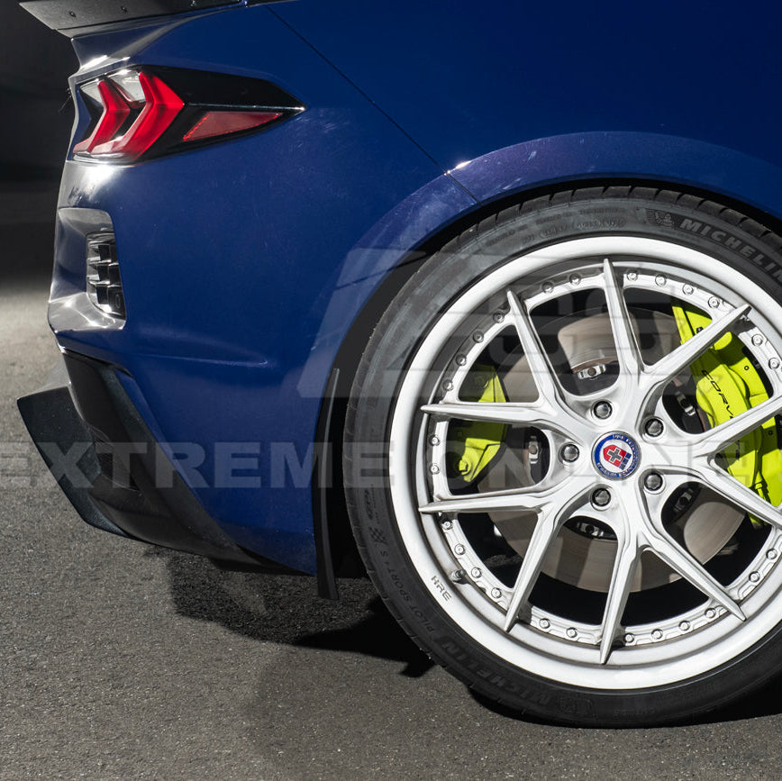 2022-Up Corvette C8 Z06 XL Extended Rear Mud Flaps Splash Guards image 5