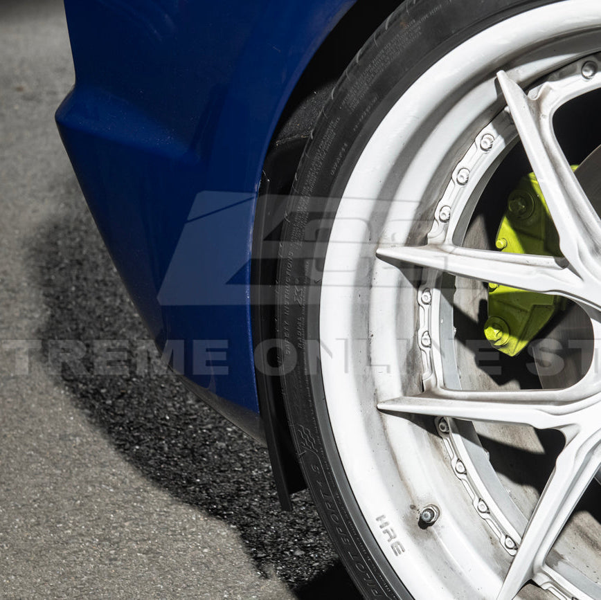 2022-Up Corvette C8 Z06 XL Extended Rear Mud Flaps Splash Guards image 7