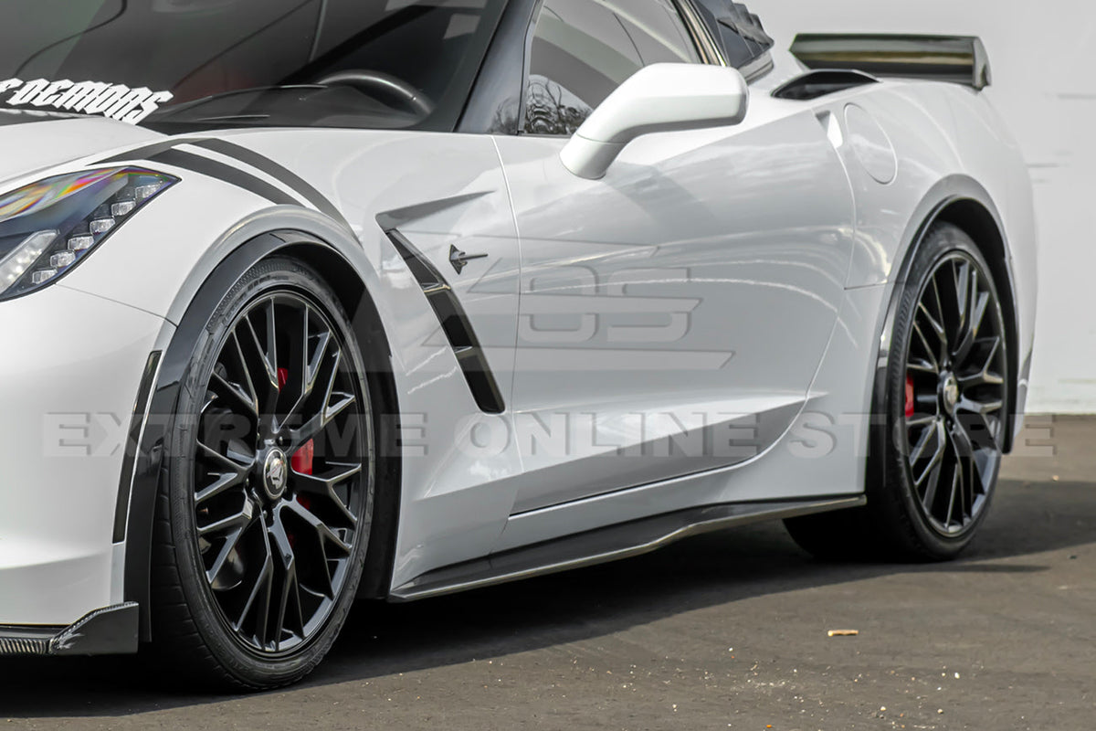 Corvette C7 Z06 Front Rear Quarter Extension image 19